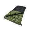 Oversized 30-Degree Cool Weather Rectangular Sleeping Bag, Gray, 40"x80"